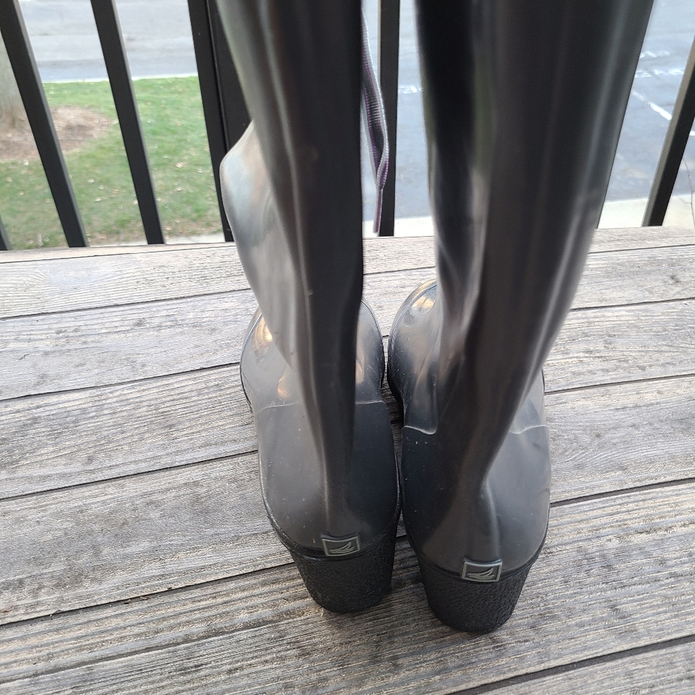 Sperry Knee High Rain Boots - Picture 8 of 10